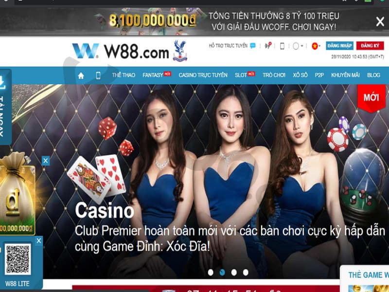 W88 – Casino online thương hiệu quốc dân