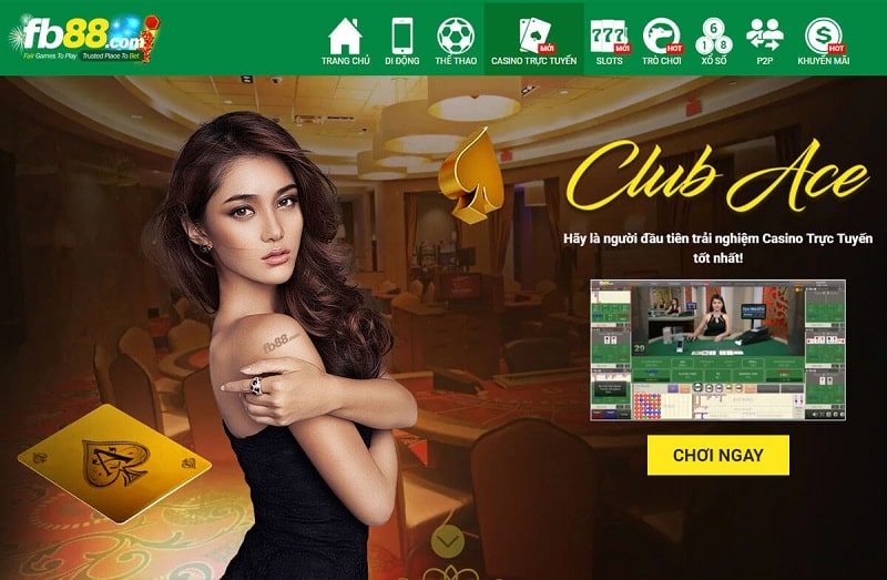 Fb88 – Luồng gió mới trong thị trường casino online 
